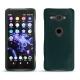 Coque cuir Sony Xperia XZ2 Compact - Vert séduisant