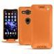 Housse cuir Sony Xperia XZ2 Compact - Orange ( Nappa - Pantone 1495U ) 