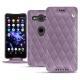 Capa em pele Sony Xperia XZ2 Compact - Lilas - Couture ( Nappa - Pantone 2645U ) 
