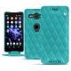 Capa em pele Sony Xperia XZ2 Compact - Bleu fluo - Couture