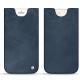 Custodia in pelle Apple iPhone 8 Plus - Jean vintage ( Roughtcut - Pantone 285U  ) 