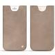 Pochette cuir Apple iPhone 8 Plus - Taupe vintage ( Pantone 7530C ) 