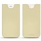 Funda de piel Apple iPhone 8 Plus - Beige PU