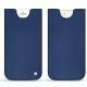 Pochette cuir Apple iPhone 8 Plus - Bleu frisson