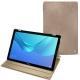 Funda de piel Huawei MediaPad M5 10 Pro - Taupe vintage ( Pantone 7530C ) 