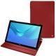 Housse cuir Huawei MediaPad M5 10 Pro - Tomate ( Pantone 187C ) 