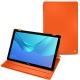 Custodia in pelle Huawei MediaPad M5 10 Pro - Orange fluo