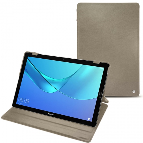 Ultra Schlank Schutzhülle Tasche Stand Cover mit Kartenfächer für Huawei MediaPad M5 Lite 10,1 Zoll Tablet-PC Katze XTstore Huawei Mediapad M5 Lite 10 Hülle 