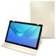Capa em pele Huawei MediaPad M5 10 Pro - Blanc escumo