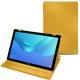 Huawei MediaPad M5 10 Pro leather case - Jaune soulèu
