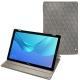 Custodia in pelle Huawei MediaPad M5 10 Pro - Acier vintage - Couture