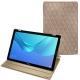 가죽 커버 Huawei MediaPad M5 10 Pro - Taupe vintage - Couture