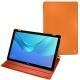 Housse cuir Huawei MediaPad M5 10 Pro - Abaca arancio