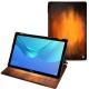 Housse cuir Huawei MediaPad M5 10 Pro - Fauve Patine