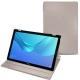 Huawei MediaPad M5 10 Pro leather case - Taupe innocent