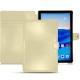 Funda de piel Huawei MediaPad M5 10 Pro - Beige ( Nappa - Pantone 7502C ) 