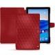 Custodia in pelle Huawei MediaPad M5 10 Pro - Rouge - Couture ( Nappa - Pantone 199C ) 