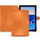 Custodia in pelle Huawei MediaPad M5 10 Pro - Orange - Couture ( Nappa - Pantone 1495U ) 