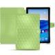 Custodia in pelle Huawei MediaPad M5 10 Pro - Vert olive - Couture ( Nappa - Pantone 578U ) 