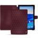 Huawei MediaPad M5 10 Pro leather case - Lie de vin - Couture ( Pantone 5115C ) 