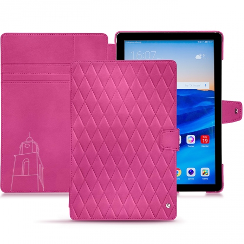 Housse cuir Huawei MediaPad M5 10 Pro : Protection sur mesure pour tablette sur NoreveRose BB - Couture ( Pantone #DB599F )