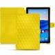 Funda de piel Huawei MediaPad M5 10 Pro - Jaune fluo - Couture