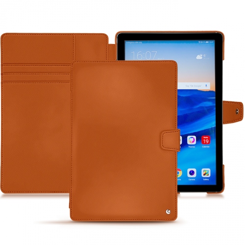 Capa em pele Huawei MediaPad M5 10 ProOrange vibrant ( Pantone #e36b39 ) 