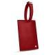 Porta etichette bagaglio - Rouge ( Nappa - Pantone 199C ) 