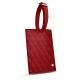 Luggage Tag - Rouge - Couture ( Nappa - Pantone 199C ) 