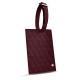Luggage Tag - Lie de vin - Couture ( Pantone 5115C ) 