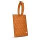 Porte étiquette bagage - Mandarine vintage - Couture