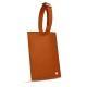 Porte étiquette bagage - Orange vibrant