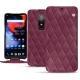 レザーケース OnePlus 6 - Prune vintage - Couture