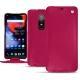Housse cuir OnePlus 6 - Rose fluo