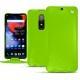 Housse cuir OnePlus 6 - Vert fluo