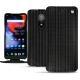 レザーケース OnePlus 6 - Abaca nero
