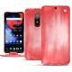OnePlus 6 leather case - Rose Patine