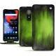 Capa em pele OnePlus 6 - Vert Patine