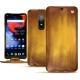 OnePlus 6 leather case - Doré Patine