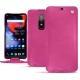 OnePlus 6 leather case - Rose BB