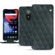 Funda de piel OnePlus 6 - Blu marino - Couture