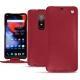 Housse cuir OnePlus 6 - Rouge passion