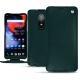 Capa em pele OnePlus 6 - Vert séduisant