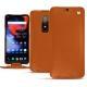 Funda de piel OnePlus 6 - Orange vibrant