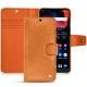 Custodia in pelle OnePlus 6 - Mandarine vintage ( Pantone 165C ) 
