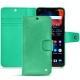 Housse cuir OnePlus 6 - Menthe vintage ( Pantone 562C ) 