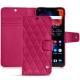 OnePlus 6 leather case - Rose fluo - Couture