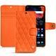 Capa em pele OnePlus 6 - Orange fluo - Couture
