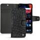 OnePlus 6 leather case - Autruche nero