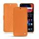 Lederschutzhülle OnePlus 6 - Orange ( Nappa - Pantone 1495U ) 